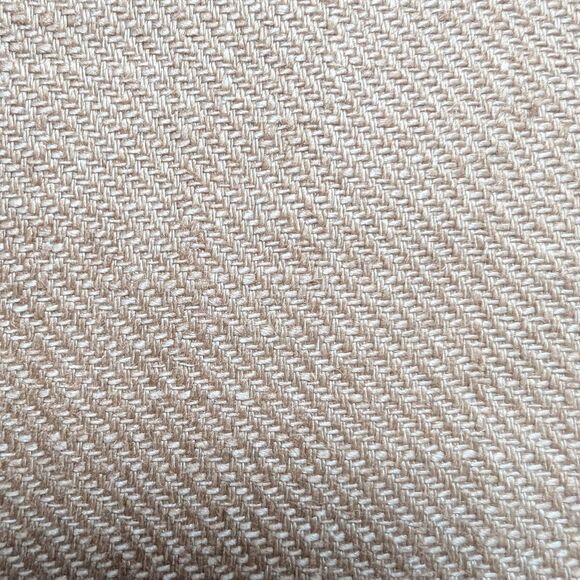 PLANET 💯 Linen Beige Shirt Sleeve Collarless Blazer Size 6 - Picture 7 of 9